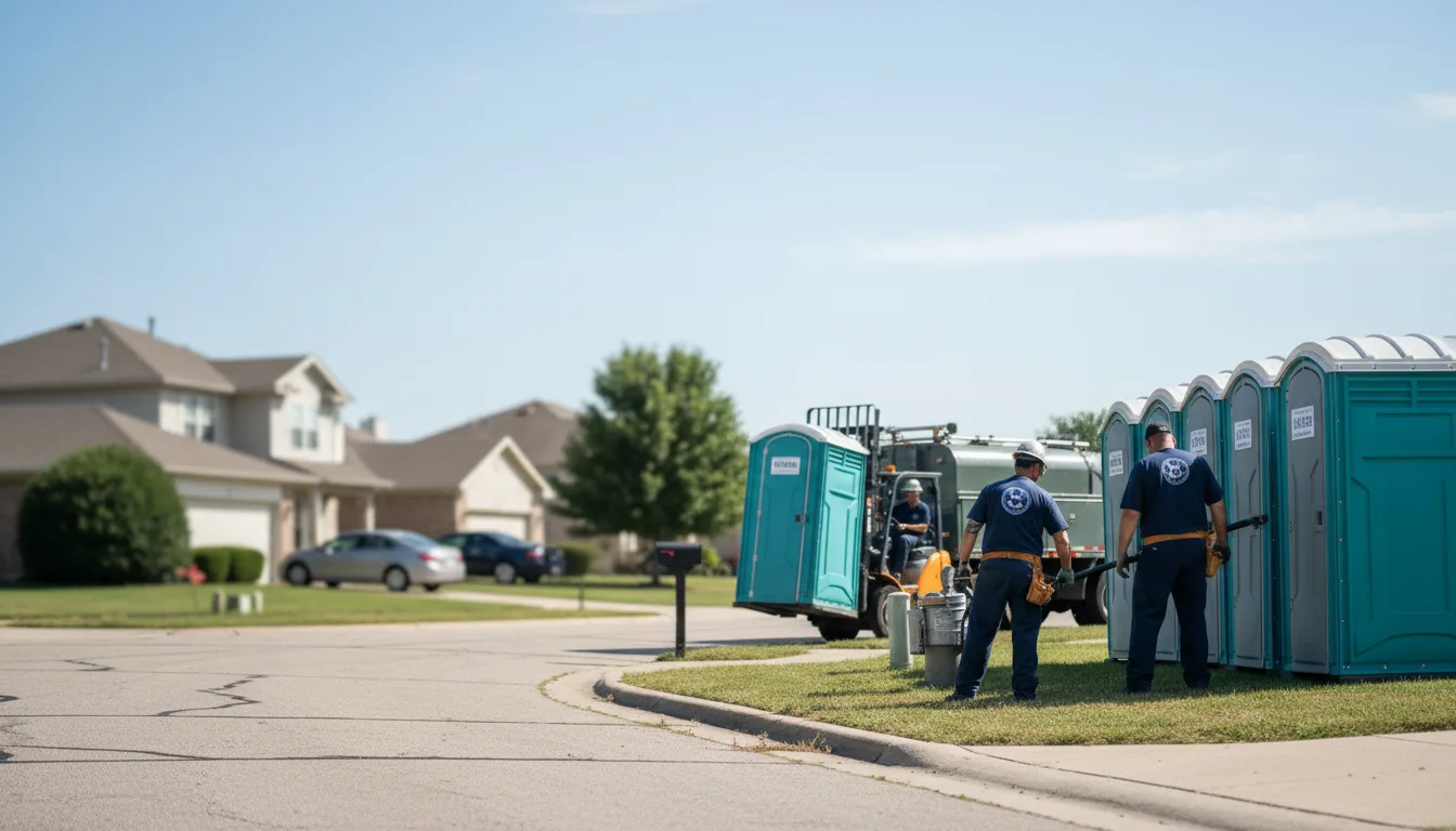Porta Potty Rental in Newark, IL near me